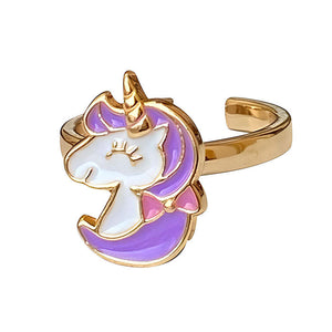 VILZSTUDIOS Aesthetic charm ring with rotating feature