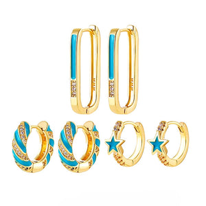 VILZSTUDIOS Earring set featuring three distinct pairs
