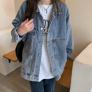 VILZSTUDIOS Chic asymmetrical denim jacket from VILZSTUDIOS