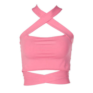 VILZSTUDIOS Chic tie crop top for fashion enthusiasts