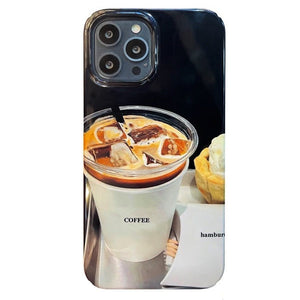 VILZSTUDIOS Stylish phone case with coffee design