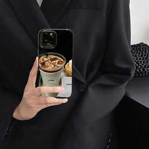 VILZSTUDIOS Stylish phone case with coffee design