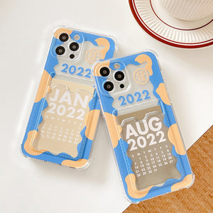 VILZSTUDIOS Stylish iPhone case with calendar card design
