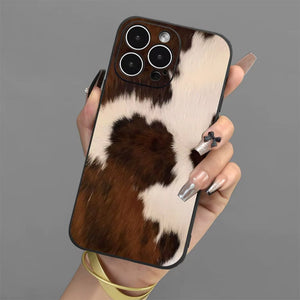 VILZSTUDIOS Chic cow pattern phone case