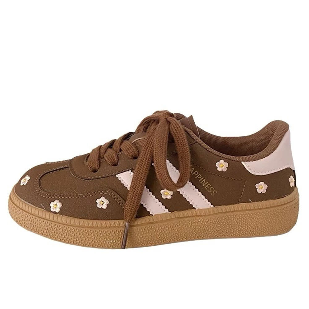 VILZSTUDIOS Floral embroidered sneakers from VILZSTUDIOS