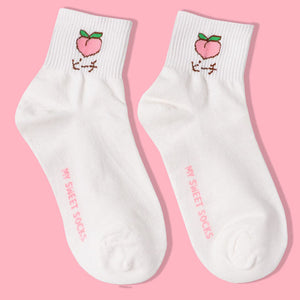 VILZSTUDIOS Socks featuring a playful fruit design