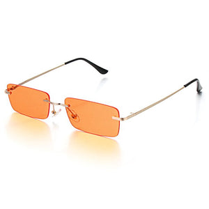 VILZSTUDIOS Stylish sunglasses with gradient lenses and frameless design