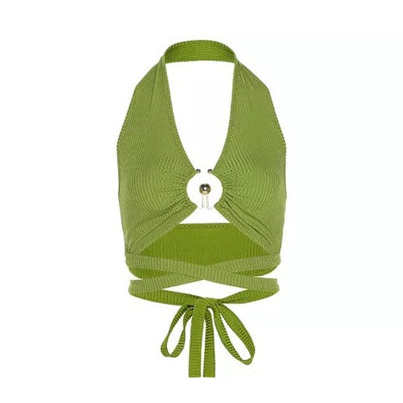 VILZSTUDIOS Trendy halter top for casual streetwear style