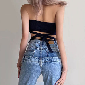 VILZSTUDIOS Trendy halter top for casual streetwear style