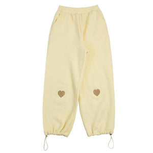 VILZSTUDIOS Stylish joggers with heart design for casual wear