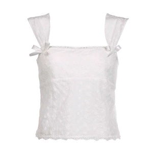 VILZSTUDIOS Chic lace coquette style top from VILZSTUDIOS