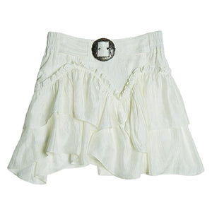 VILZSTUDIOS Chic mini skirt in white for stylish outfits