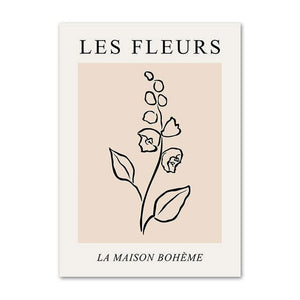 VILZSTUDIOS Aesthetic canvas wall art poster for stylish decoration