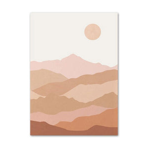 VILZSTUDIOS Aesthetic canvas wall art poster for stylish decoration