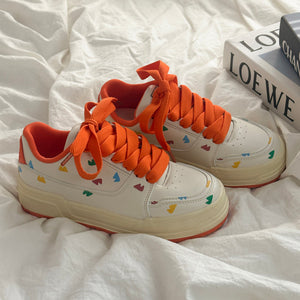 VILZSTUDIOS stylish pastel patterned sneakers