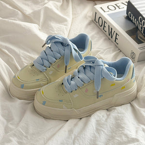 VILZSTUDIOS stylish pastel patterned sneakers