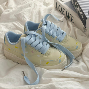 VILZSTUDIOS stylish pastel patterned sneakers