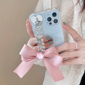 VILZSTUDIOS Stylish pearl chain phone case