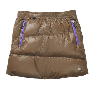 VILZSTUDIOS Fashionable puffer mini skirt with quilted design
