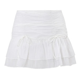 VILZSTUDIOS Chic ruffled mini skirt from VILZSTUDIOS