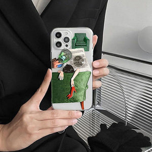 VILZSTUDIOS Chic sofa iPhone case for stylish protection