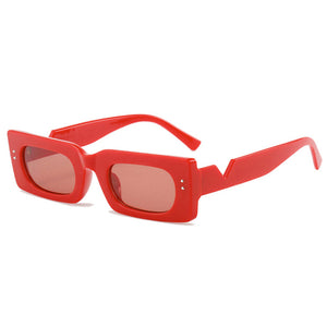 VILZSTUDIOS Stylish sunglasses with tinted lenses and thick frame