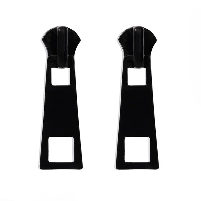VILZSTUDIOS Stylish earrings with a zipper design