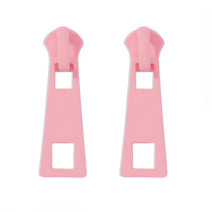 VILZSTUDIOS Stylish earrings with a zipper design