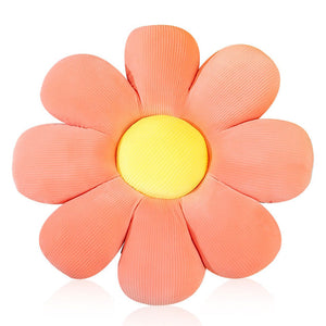 VILZSTUDIOS Cushy flower-shaped pillow for stylish home decor