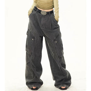 VILZSTUDIOS Cargo denim jeans from VILZSTUDIOS