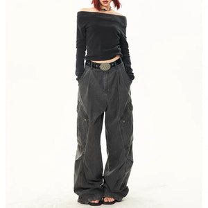VILZSTUDIOS Cargo denim jeans from VILZSTUDIOS