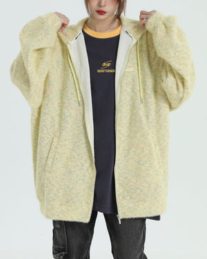 VILZSTUDIOS Knit zip hoodie for casual wear