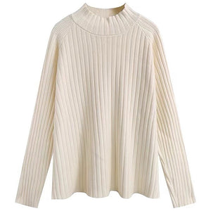 VILZSTUDIOS Cozy oversized turtleneck knit sweater