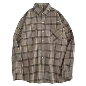 VILZSTUDIOS Casual plaid shirt from VILZSTUDIOS