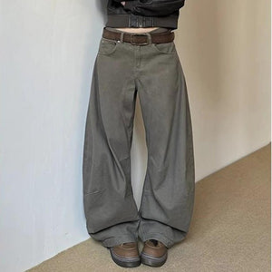 VILZSTUDIOS Stylish wide-leg jeans for streetwear fashion