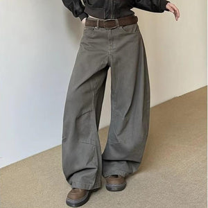 VILZSTUDIOS Stylish wide-leg jeans for streetwear fashion