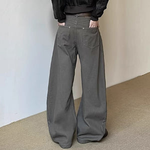 VILZSTUDIOS Stylish wide-leg jeans for streetwear fashion