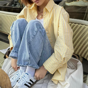 VILZSTUDIOS Striped shirt for casual wear