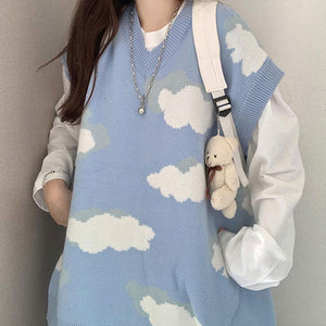 VILZSTUDIOS Stylish knit vest for streetwear fashion
