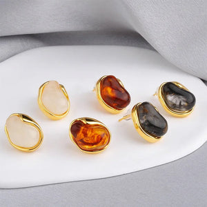 VILZSTUDIOS Elegant earrings made from zinc alloy