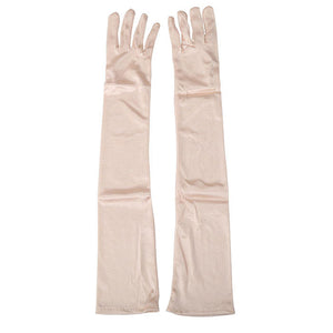 VILZSTUDIOS Classic satin gloves for stylish accessory elevation