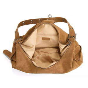 VILZSTUDIOS Stylish hobo bag with star hardware and shoulder strap
