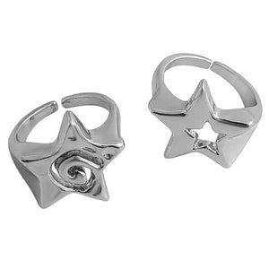 VILZSTUDIOS Chunky ring set for stylish accessories
