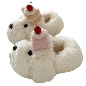 VILZSTUDIOS Cozy plush slippers for indoor comfort