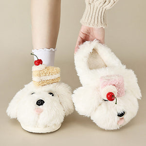 VILZSTUDIOS Cozy plush slippers for indoor comfort
