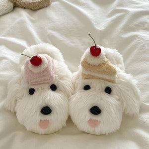 VILZSTUDIOS Cozy plush slippers for indoor comfort