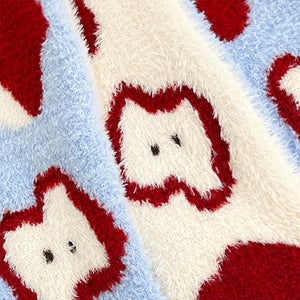 VILZSTUDIOS Cozy apple print scarf for stylish layering