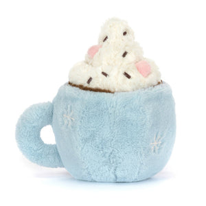 VILZSTUDIOS Cozy cup plush toy design with hot chocolate and marshmallows