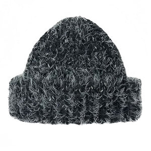 VILZSTUDIOS Textured knit beanie for streetwear fashion