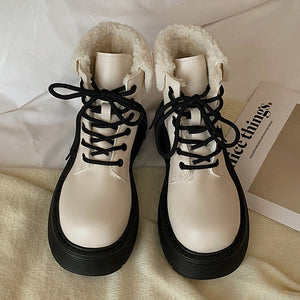 VILZSTUDIOS Faux leather ankle boots for casual wear